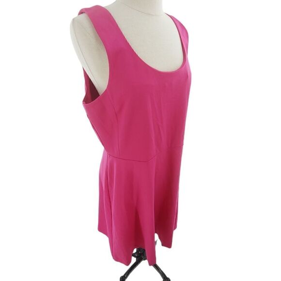 NWT J. Crew dress fuchsia large - Picture 2 of 12